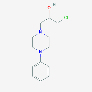 1-Chloro-2-hydroxy-3-(4-phenylpiperazinyl)propane