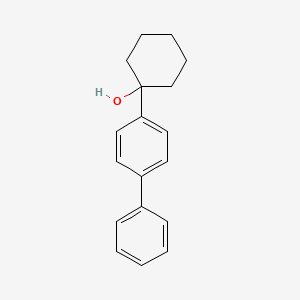 1-(4-Phenylphenyl)cyclohexan-1-ol