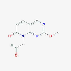 (2-methoxy-7-oxopyrido(2,3-d)pyrimidin-8(7H)-yl)acetaldehyde
