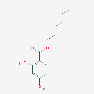 molecular formula C13H18O4 B8449879 Hexyl 2,4-dihydroxybenzoate CAS No. 37622-50-7