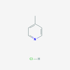 molecular formula C6H8ClN B084501 4-Methylpyridine hydrochloride CAS No. 14401-93-5