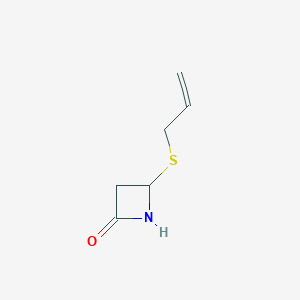molecular formula C6H9NOS B8450244 4-Allylthioazetidin-2-one 