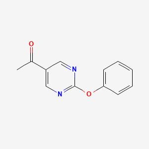 1-(2-Phenoxypyrimidin-5-yl)ethanone