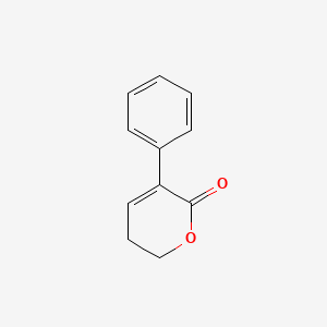 3-phenyl-5,6-dihydro-2H-pyran-2-one