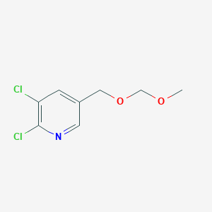 2,3-Dichloro-5-((methoxymethoxy)methyl)pyridine