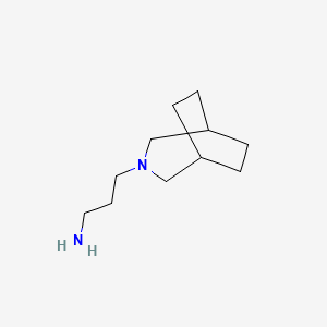 3-Azabicyclo[3.2.2]nonane-3-propanamine