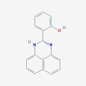 6-(1H-Perimidin-2(3H)-ylidene)cyclohexa-2,4-dien-1-one