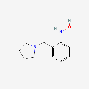 N-hydroxy-(2-pyrrolidinomethyl)-aniline