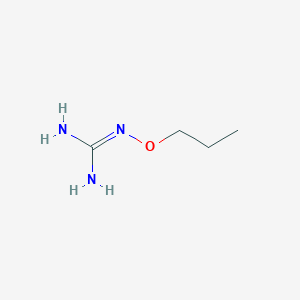 molecular formula C4H11N3O B8450529 Propoxyguanidine 