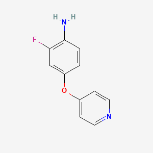4-(4-Amino-3-fluorophenoxy)pyridine