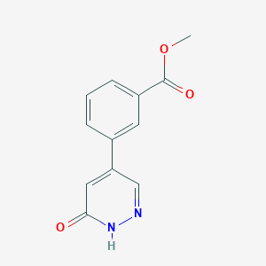 Methyl 3-(6-oxo-1,6-dihydropyridazin-4-yl)benzoate