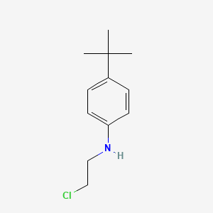 4-tert-butyl-N-(2-chloroethyl)aniline