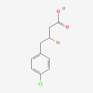3-Bromo-3-(4-chlorobenzyl)propionic acid