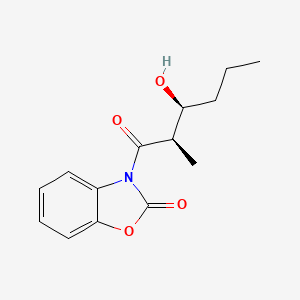 (+/-)-N-[(2R*,3S*)-(2-methyl-3-hydroxyhexanoyl)]-2-benzoxazolone