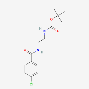 t-Butyl [2-(4-chlorobenzamido)ethyl]carbamate
