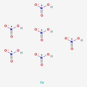 molecular formula CeH6N6O18 B8451241 Ammonium hexanitratocerate (IV) 