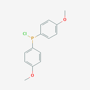 molecular formula C14H14ClO2P B084515 二(4-甲氧基苯基)氯膦 CAS No. 13685-30-8