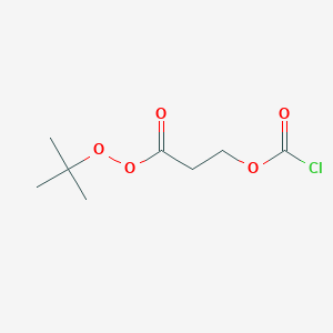 tert-Butyl 3-[(chlorocarbonyl)oxy]propaneperoxoate