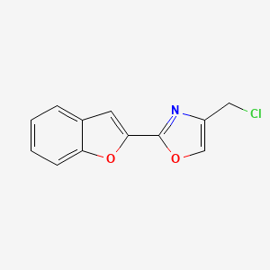 2-(2-Benzofuranyl)-4-chloromethyloxazole