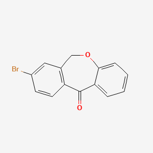 molecular formula C14H9BrO2 B8451604 8-Bromodibenzo[B,E]oxepin-11(6H)-one 