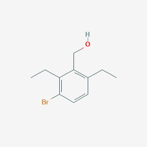 (3-Bromo-2,6-diethyl-phenyl)-methanol