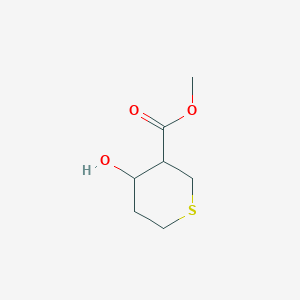 Methyl 4-hydroxytetrahydro-2H-thiopyran-3-carboxylate