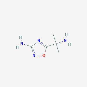 5-(2-Aminopropan-2-yl)-1,2,4-oxadiazol-3-amine