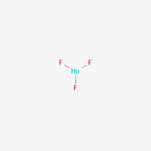 molecular formula F3Ho B084518 Holmium fluoride (HoF3) CAS No. 13760-78-6
