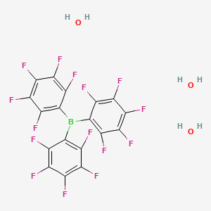 Borane, tris(pentafluorophenyl)-, trihydrate