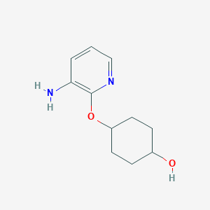 trans-4-(3-Amino-pyridin-2-yloxy)-cyclohexanol