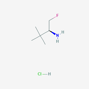 B8451978 (S)-1-Fluoro-3,3-dimethylbutan-2-amine hcl CAS No. 886216-65-5
