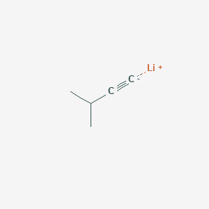 molecular formula C5H7Li B8452049 Lithium, (3-methyl-1-butynyl)- CAS No. 65108-24-9