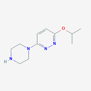 3-Isopropoxy-6-piperazinopyridazine