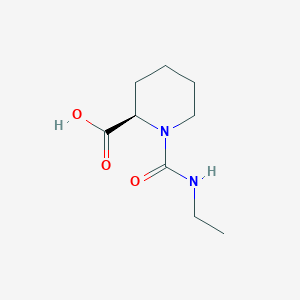 (R)-1-Ethylcarbamoylpiperidine-2-carboxylic acid