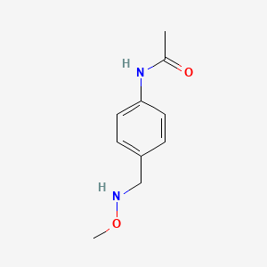 n-4-Acetamidobenzyl-o-methyl-hydroxylamine