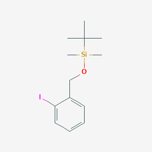 tert-Butyl[(2-iodophenyl)methoxy]dimethylsilane