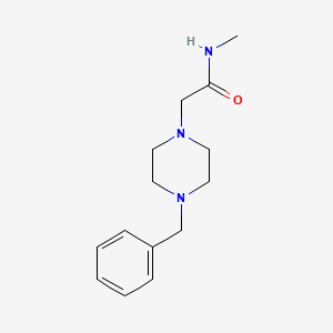 2-(4-Benzyl-piperazin-1-yl)-N-methyl-acetamide