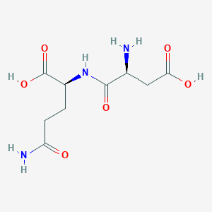 molecular formula C9H15N3O6 B084527 Aspartyl-Glutamine CAS No. 13433-13-1