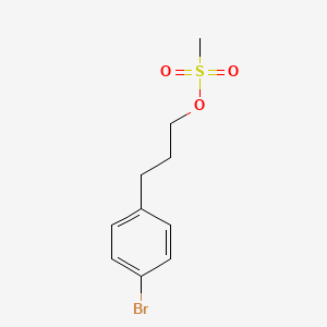 3-(4-Bromophenyl)propyl methanesulphonate