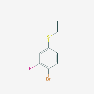 1-Bromo-4-(ethylthio)-2-fluoro-benzene