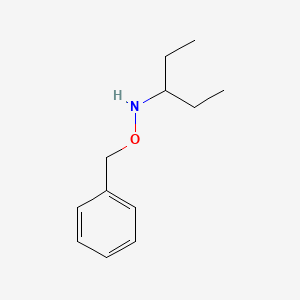 N-(Benzyloxy)-3-pentanamine