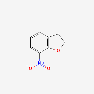 molecular formula C8H7NO3 B8452924 2,3-Dihydro-7-nitrobenzofuran CAS No. 17403-48-4