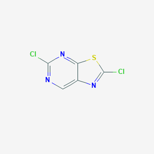 molecular formula C5HCl2N3S B084530 2,5-Dichlorothiazolo[5,4-d]pyrimidine CAS No. 13479-89-5