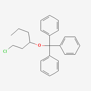 1-Chloro-3-triphenylmethoxyhexane