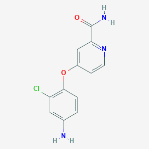 4-(4-Amino-2-chlorophenoxy)picolinamide