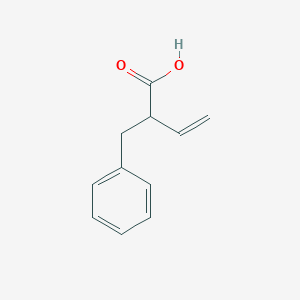 molecular formula C11H12O2 B8453399 2-Benzyl-3-butenoic acid CAS No. 114779-92-9