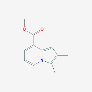2,3-Dimethyl-indolizine-8-carboxylic acid methyl ester