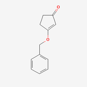 3-(Benzyloxy)cyclopent-2-enone