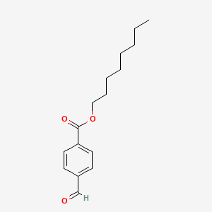 molecular formula C16H22O3 B8453495 Octyl 4-formylbenzoate CAS No. 97051-60-0