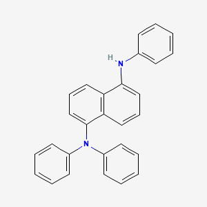 N~1~,N~1~,N~5~-Triphenylnaphthalene-1,5-diamine